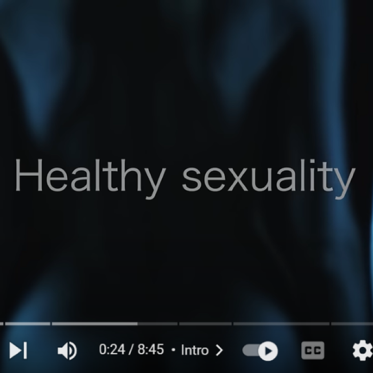 healthy sexuality title card